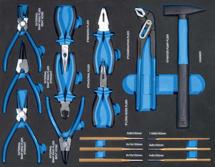 Güde Werkstattwagen GW7 Black Line 226-tlg.